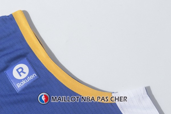 Nike Maillot Golden State Warriors Curry 30 2017-18 Bleu